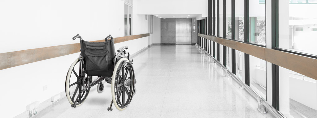 Leaving the wheelchair empty in hospital blog insert